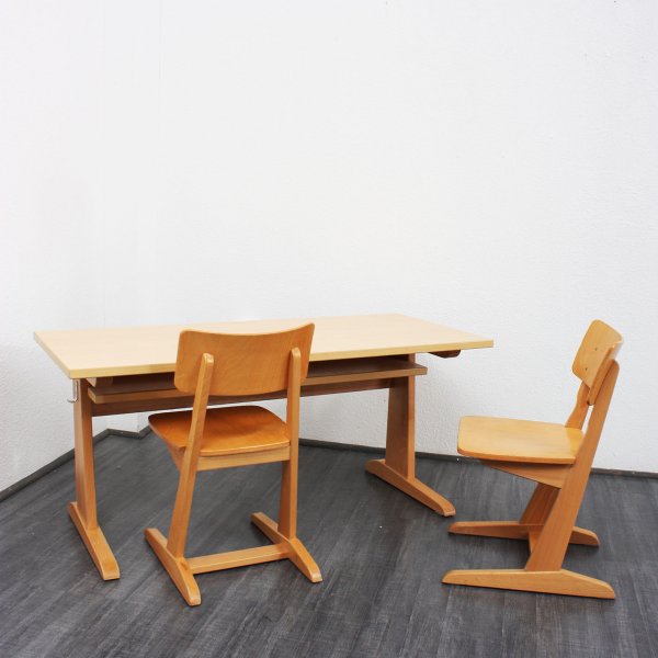 Velvet Point Desks Set Childrens Desk Or Drawing Table With Two