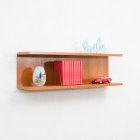 1960s wall shelf, free-floating