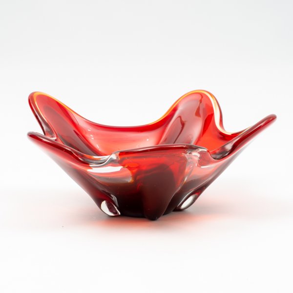 Monetair Werkgever avontuur Velvet-Point - accessories 1960s murano glass bowl, red and black -  Karlsruhe